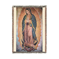 Our Lady of Guadalupe Woven Throw Blanket – Religious Decorative Prayer Blanket