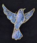 Capiz Dove Ornament — Handmade Natural Shell Décor