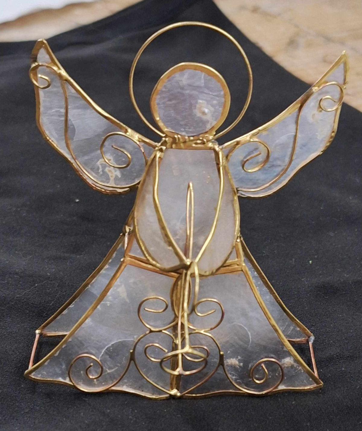 Capiz Angels Ornaments - Natural Handmade Ornament